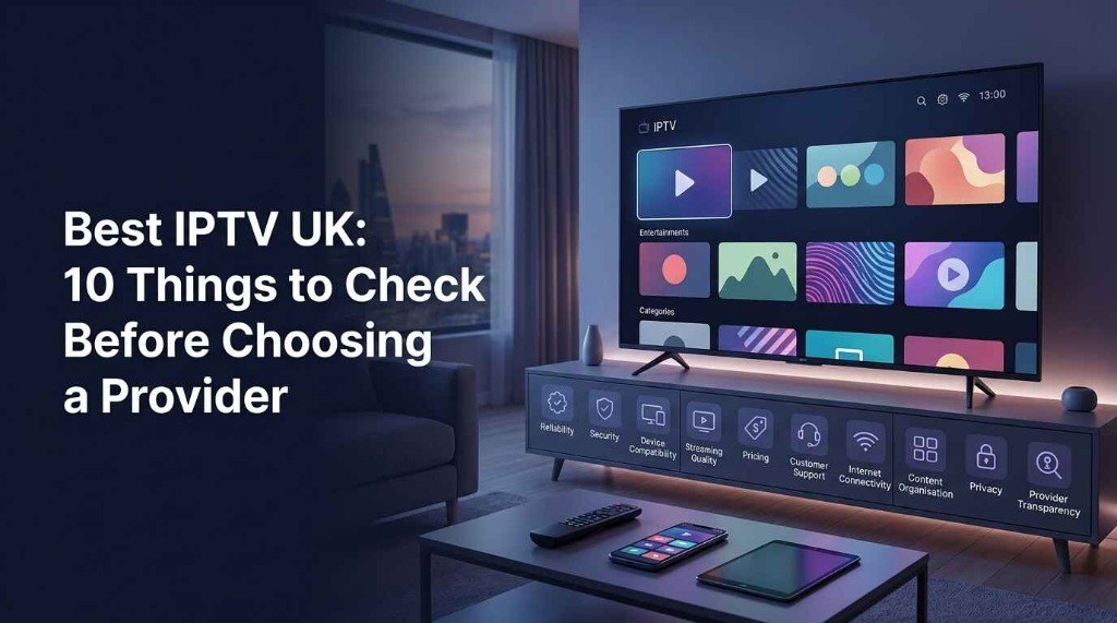 Best IPTV UK: 10 Things to Check Before Choosing an IPTV Provider